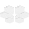 Ekena Millwork Daisy Architectural Grade PVC Contemporary Ceiling Medallion, Two Piece, 26"OD x 3"ID x 9"C x 1"P CMP26DY2-03000 - alternate 2
